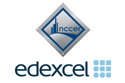 nccer and edexcel logos
