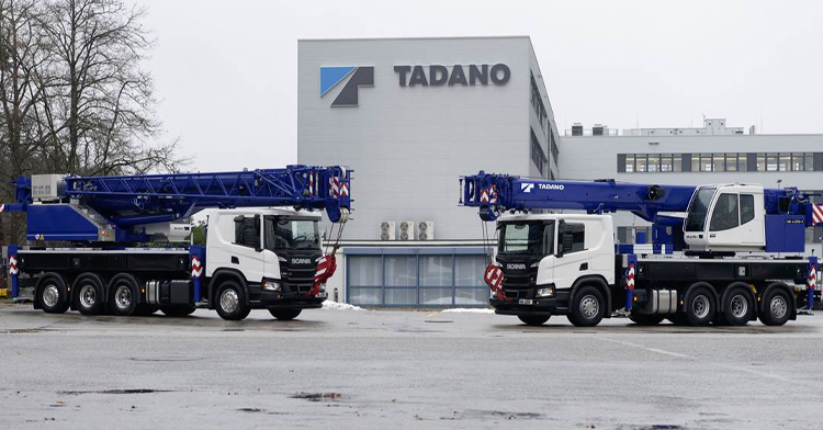 Pair of Tadano Truck Cranes