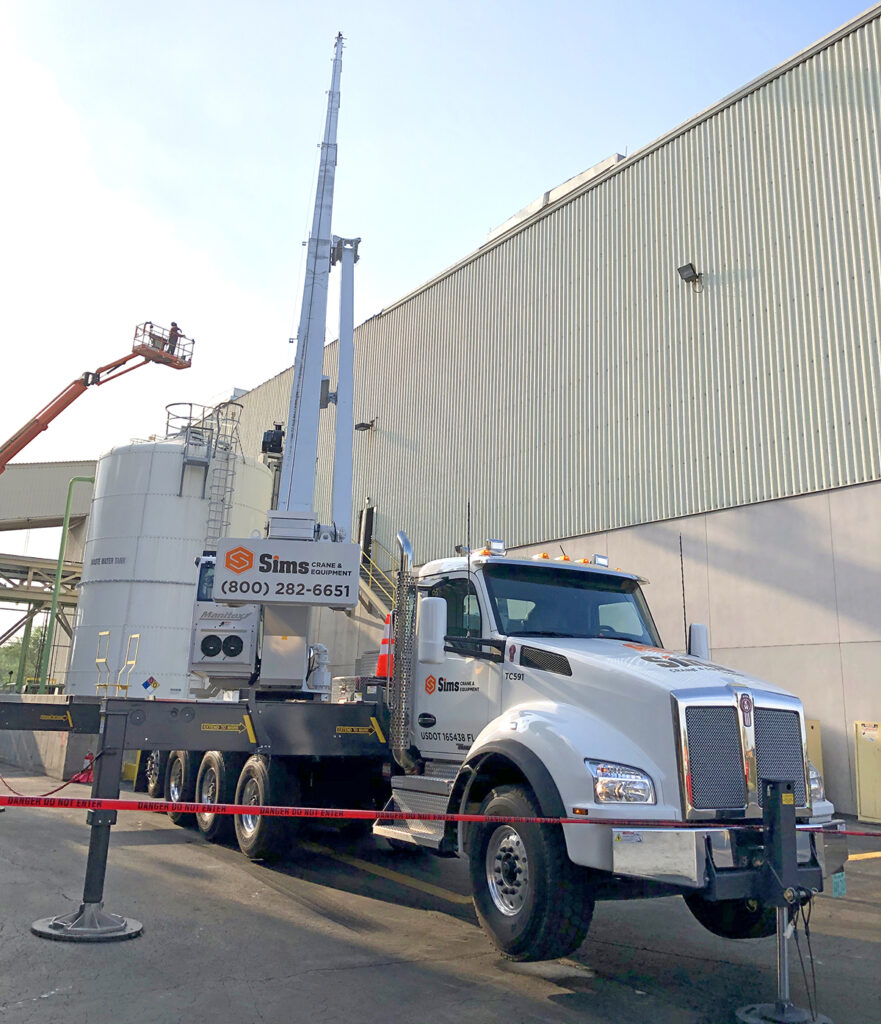 Heavy Truck Crane Rental