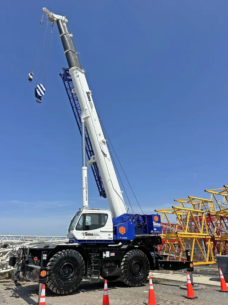 Crane Rental Florida Crane in Action